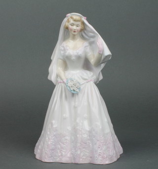 A Royal Doulton figure - The Bride HN2166 8" 