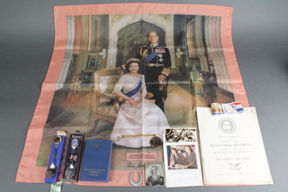 A London County Council, a 1935 Silver Jubilee message from the King and Queen and an official programme for the Opening of the Runnymede Memorial 1953 and other Royal ephemera 