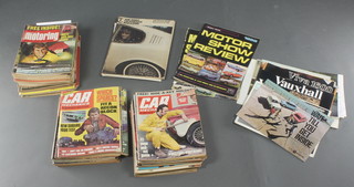 A good collection of 1960's and 1970's car maintenance and motoring magazines including "Popular Car" 1966 and 1978, "Car Maintenance Mechanics" 1959-1978, "Hot Car", "Car and Car Conversions", "Practical Motorist" 1959-1978 and other magazines relating to motoring  