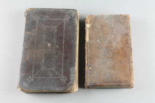 1 volume "The Book of Common Prayer 1710" leather bound and 1 volume "Rules of Life in Select Sentences" 
