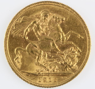 A 1912 sovereign