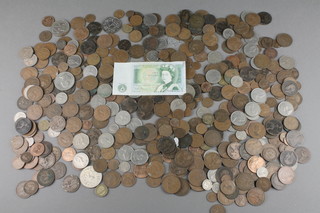 A quantity of UK coins including Victorian and later 