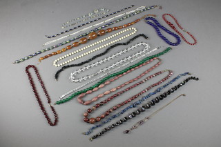 A quantity of necklaces and other costume jewellery