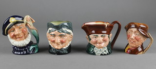 A Royal Doulton character jug "Appy" 3", Granny 3 1/2", Old Charlie 3 1/2" and Old Salt D6554 4"  