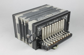 A Victory accordion with 13 buttons 