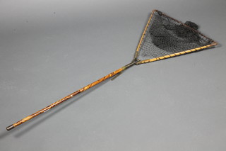 John Macpherson of Inverness, a bamboo and brass mounted landing net 
