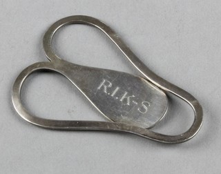 An Asprey & Company silver book mark, London 1954 