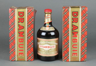3, 1 litre bottles of Drambuie 