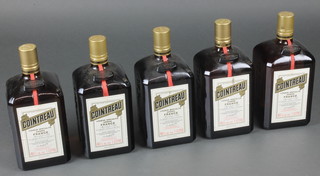 5, 1 litre bottles of Cointreau 