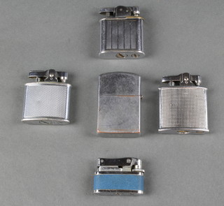 A Polo Sport Maker lighter no. 642908, a Ronson Standard lighter, a Ronson Caddet and 2 other lighters 