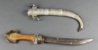 A Jambuka style dagger with 8 1/2" blade 
