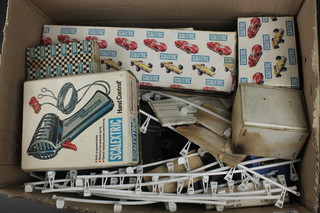 A quantity of various Scalextric track etc 