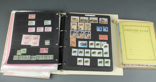 A quantity of Continental used stamps and various Continental stamps 