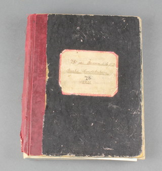 Bucks Constabulary, notebooks relating to Thomas Brawn PC52, various statements, accounts etc 