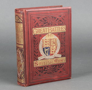 Charles Rathbone, 1 volume "The Great Battles of The British Army" 