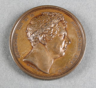 A commemorative medallion - The Brighthelmstone Royal Pier 1823, bronze
