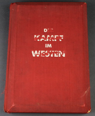 Der Kampf Im Westen, a stereoscopic book with various slides 