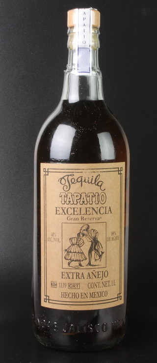 A bottle of Tequila Tapatio Excelencia Grand Reserve, cased 