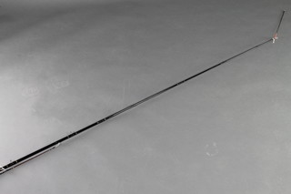 A Sundridge 12' carbon fibre dip match rod with spare tip together with 1 other carbon fibre rod 