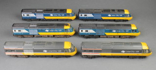 3 pairs of Hornby OO gauge double headed 125 locomotives 