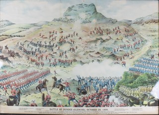 F Sutheriand, print, Battle of Dundee (Glen Coe) October 20th 1899, 19 1/2" x 27" 