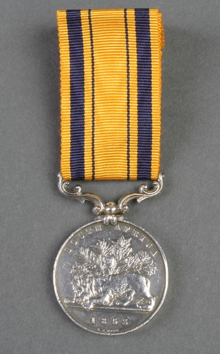 South Africa Medal 1853 to Robt. Caulter, 1st Bn. Rifle B.D.E .