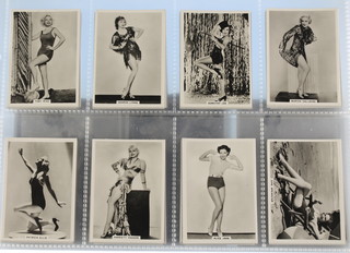 Cigarette cards, British American Tobacco Ltd, Modern Beauties 1937, first series, a set of medium 54, together with Geoffrey Philips London Beauties of Today 1938, fifth series, a set of 36 