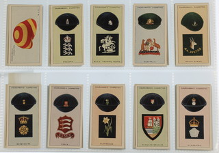 Cigarette cards, W A & A C Churchman of Ipswich Famous Cricket Colours 1928 a set of 25 together with W D & H O Wills Bristol, Cricketers 1928, a set of 50