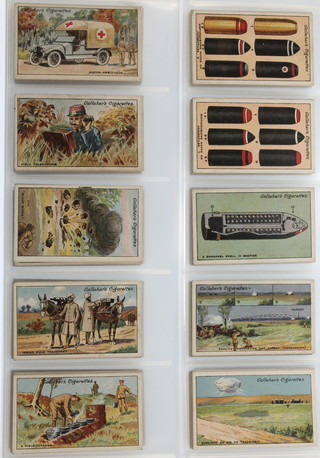 Cigarette cards, Gallaher of Belfast, The Great War, Series 1, 1915, a set of 100 