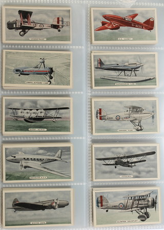 Cigarette cards, Ardath Tobaccos Ltd, Speed-Land and Air 1935, a set of 50, Ardath Tobaccos Ltd, Cricket, Tennis and Golf Celebrities of 1935 and a set of 50, Ardath Sports Champions 1935, a set of 50 