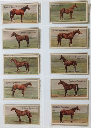 Cigarette cards, Ogdens of Liverpool, Racehorses 1907, a set of 50