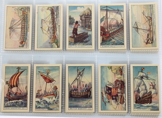 Cigarette cards, Gallaher Ltd, Dogs, September 1936, a set of 48 together with Murray, The Story of Ships, 1947, a set of 50 and John Player & Sons, Exploration of Space 1983, a set of 32 