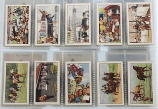 Cigarette cards, Gallaher Ltd, Racing Scenes, 1938, a set of 48 together with W D & H O Will, Racehorses and Jockeys 1938 (1939), a set of 40 