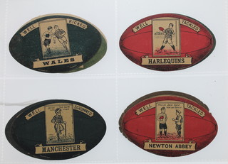Trade cards, J Baines & Son, Rugby 1921, a set of 9