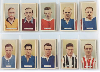 Cigarette cards, Carreras Ltd, Famous Footballers 1935, a set of 48 together with John Player  & Sons, Hints on Association Football 1934, a set of 50 and anonymous series Chinese Language Hints on Association Football 1930, a set o 48