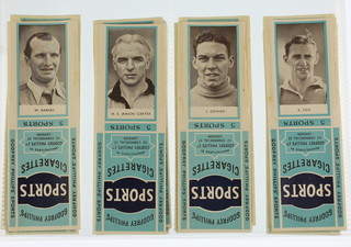 Cigarette cards, Godfrey Philips Ltd, Footballers, Paper Fives, Sport Package issue, 1950, a set of 50