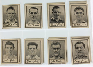 Trade cards, Barratt & Co Ltd, Famous Footballers, series A3, 1955, a set of 50