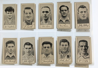 Trade cards, Barratt & Co Ltd., Famous Footballers, series A5, 1957, a set of 60