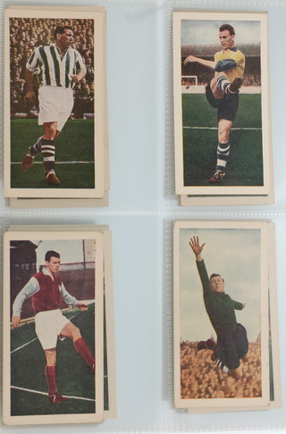 Trade cards, Chix Confectionary Co. Ltd., Famous Footballers, second series 1957, a set of 48