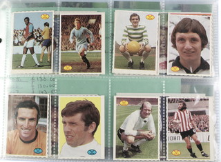 Trade cards, an album Football including D C Thomson, The Sun, Typhoo Tea, A & B, C, etc 