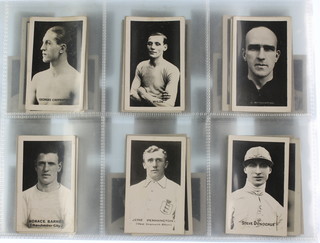 Trade cards, Amalgamated Press, Sportsmen 1922, a set of 66, together with De Beukelaer Biscuits, All Sports 1932, a set of 100 