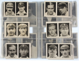 Trade cards, Young Brittain, Favourite Cricketers 1922, a set of 15, Chums, Cricketers 1923, a set of 23, D C Thomson Cricketers 1925, a set of 8, Morning Foods, Test Cricketers 1953