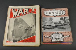 Various late 1940's and 1950's editions of Thames Magazine and War Illustrated