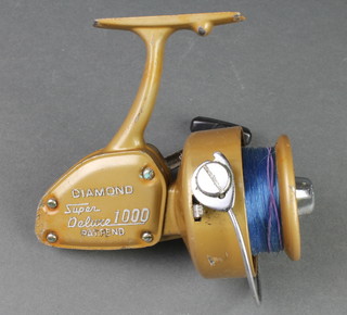 A Diamond Super Deluxe 1000 spinning fishing reel