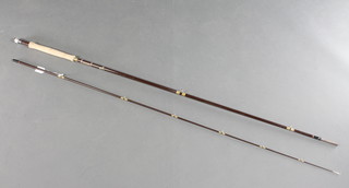 A Hardy Richard Walker 9' Superlite graphite fly fishing rod 