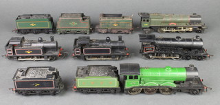 3 model locomotives etc 