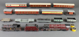 A Hornby OO locomotive Duchess of Atholl and various items of rolling stock etc 