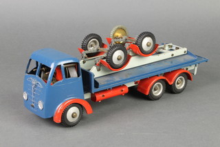 Shackleton, a mechanical scale model of a Foden FG flatbed lorry, boxed, together with a Dyson trailer, not boxed 