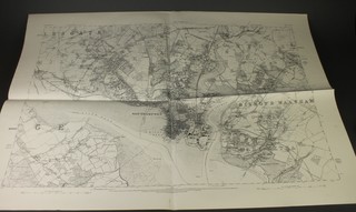 A quantity of various Admiralty charts