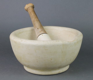 A pestle and mortar 
